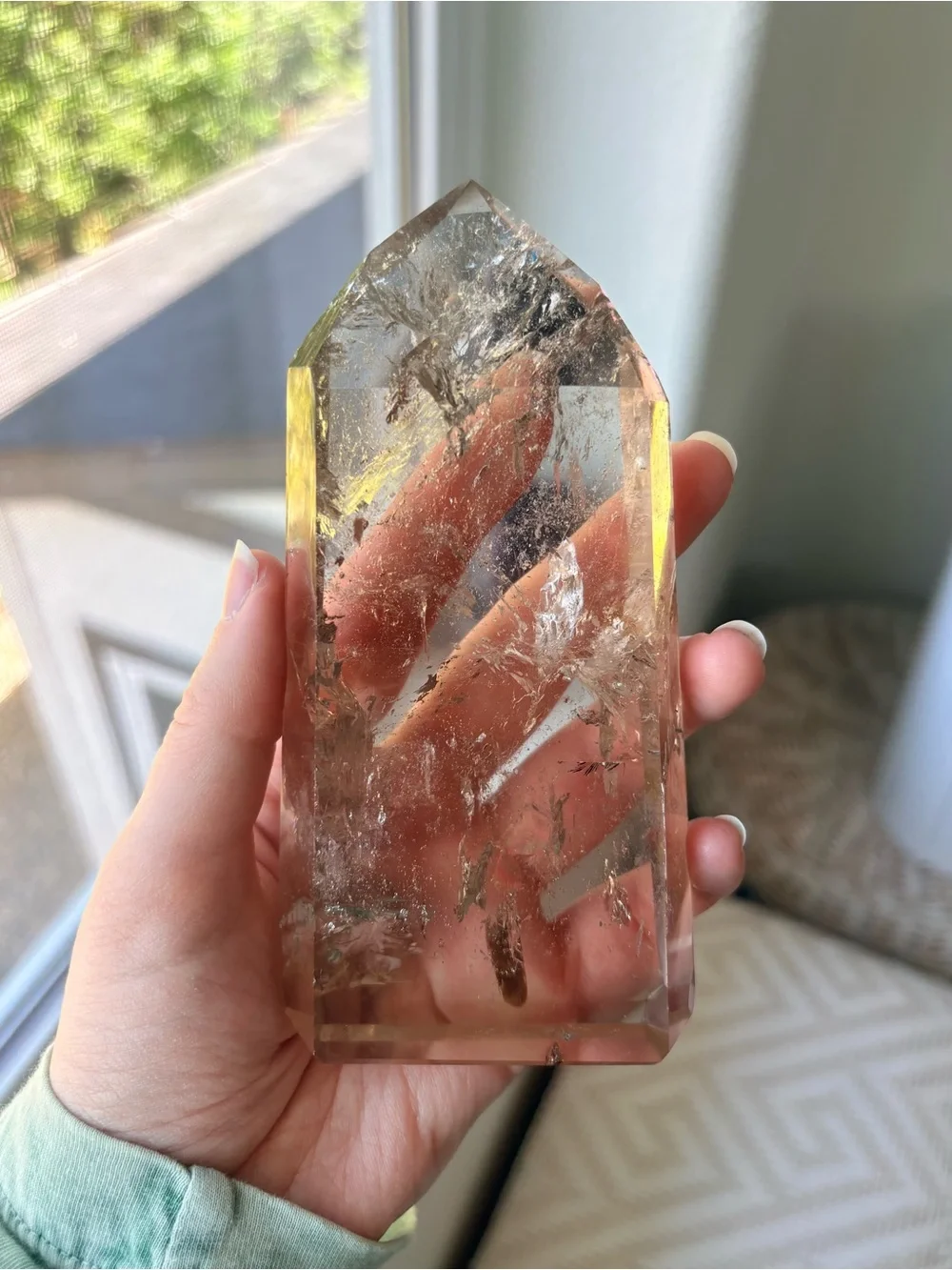 High Quality Smokey Quartz Tower - Picture 10 of 14